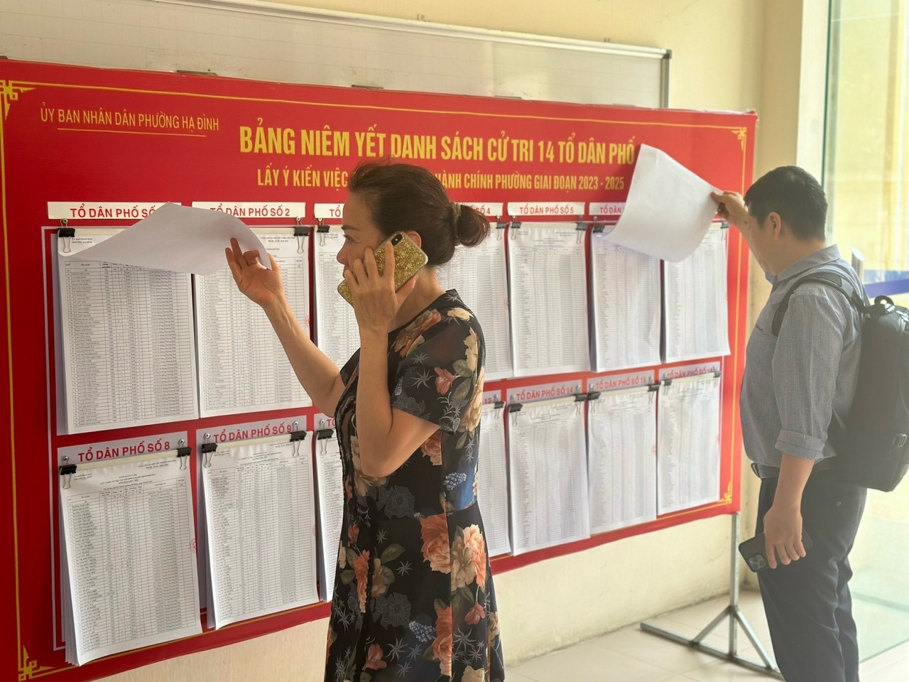 Thanh Xuân (Hà Nội): Đại đa số cử tri phường Hạ Đình nhất trí với phương án sắp xếp đơn vị hành chính
