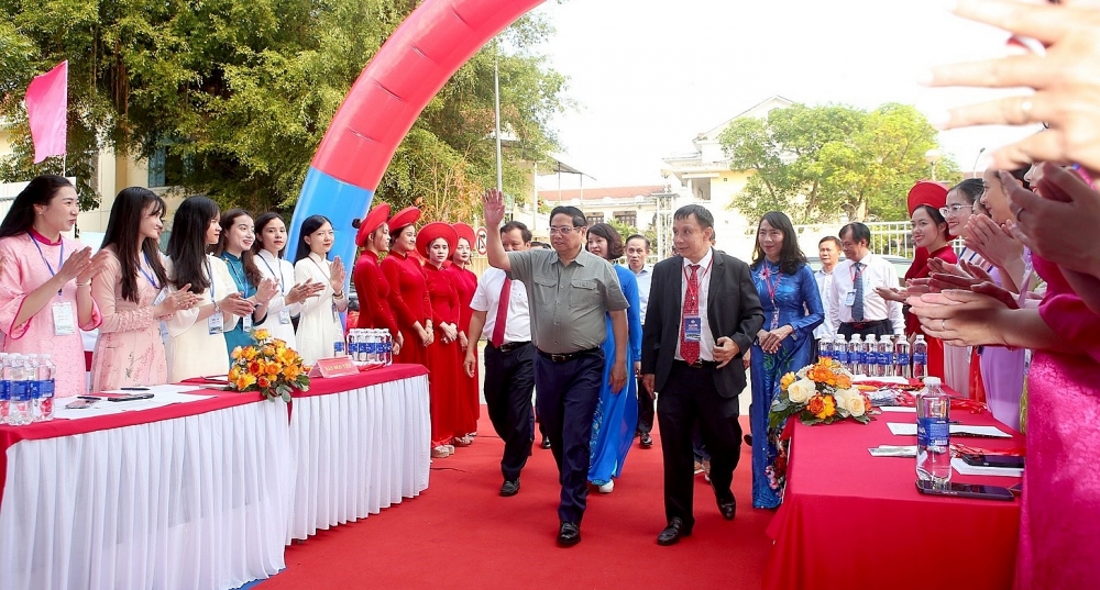 Thủ tướng Chính phủ Phạm Minh Chính dự lễ khởi công Bệnh viện quốc tế Trung ương Huế 2