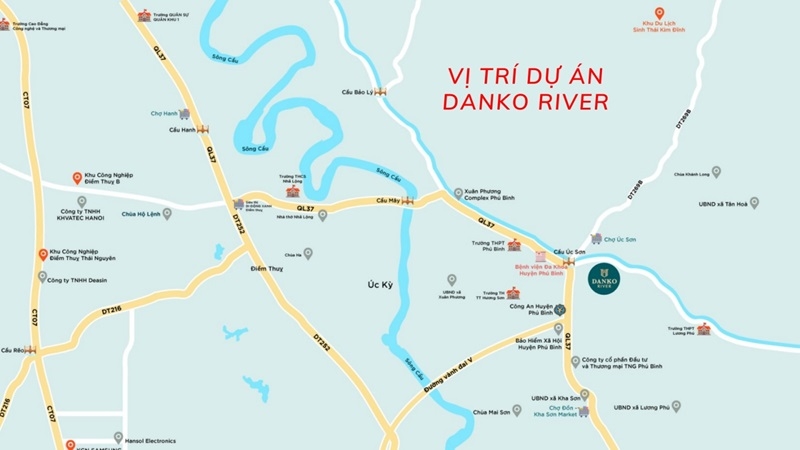 Danko River - “Điểm cộng” hấp dẫn thu hút đầu tư tại Phú Bình (Thái Nguyên)