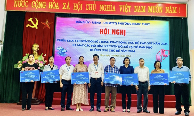 Long Biên (Hà Nội): Ngọc Thụy triển khai năm hành động vì cảnh quan môi trường đô thị và chuyển đổi số