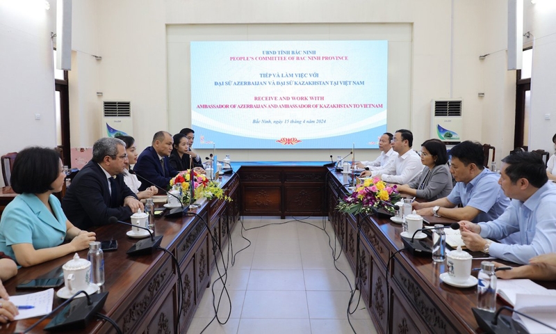 Bắc Ninh: Thúc đẩy cơ hội hợp tác đầu tư tại các khu vực Trung Á, Tây Á