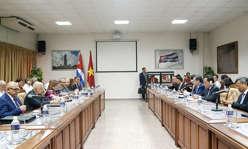 Việt Nam và Cuba hợp tác cùng phát triển qua cơ chế Ủy ban Liên chính phủ