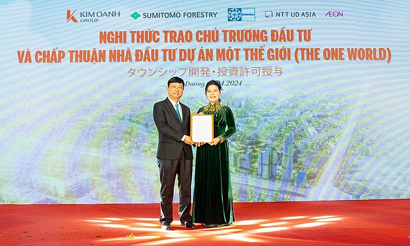 Bốn Tập đoàn Nhật Bản cùng Kim Oanh Group phát triển dự án Một Thế Giới – The One World