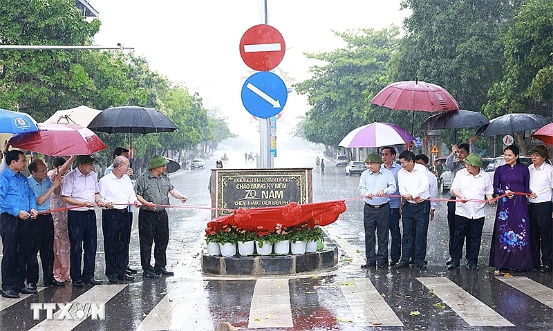 Thủ tướng Phạm Minh Chính dự Lễ khởi công tôn tạo Khu đề kháng Him Lam