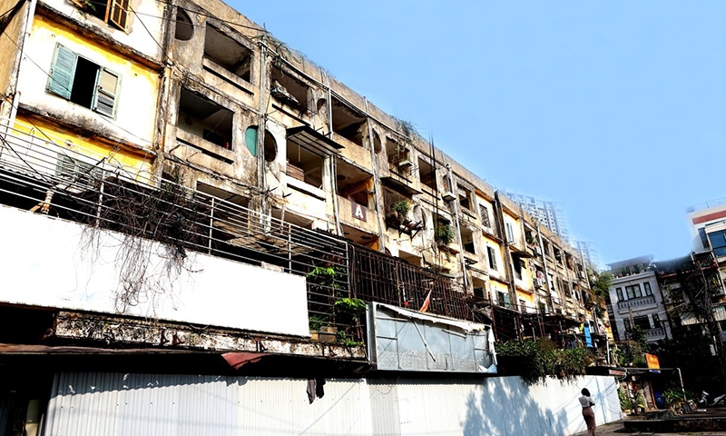 Cải tạo chung cư cũ ở Hà Nội: Đột phá để giải “bài toán” khó