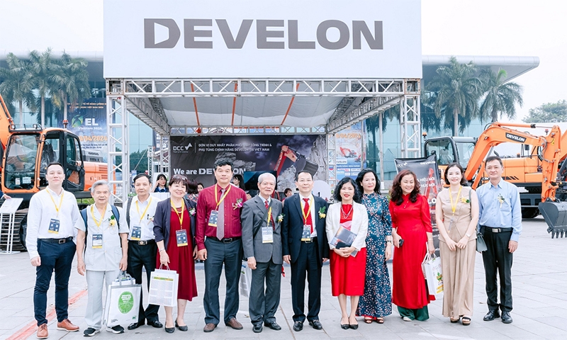 Nhà phân phối chính thức thương hiệu Develon tài trợ Triển lãm Contech Vietnam 2024
