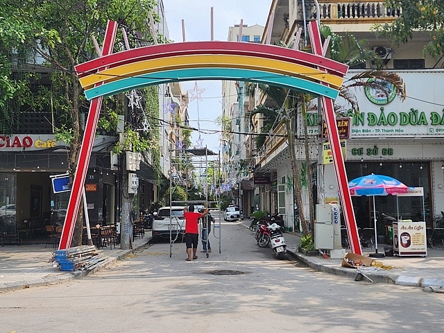 Thanh Hóa: Chỉnh trang đô thị, phục vụ cho dự án tuyến phố đi bộ Quảng trường Lam Sơn