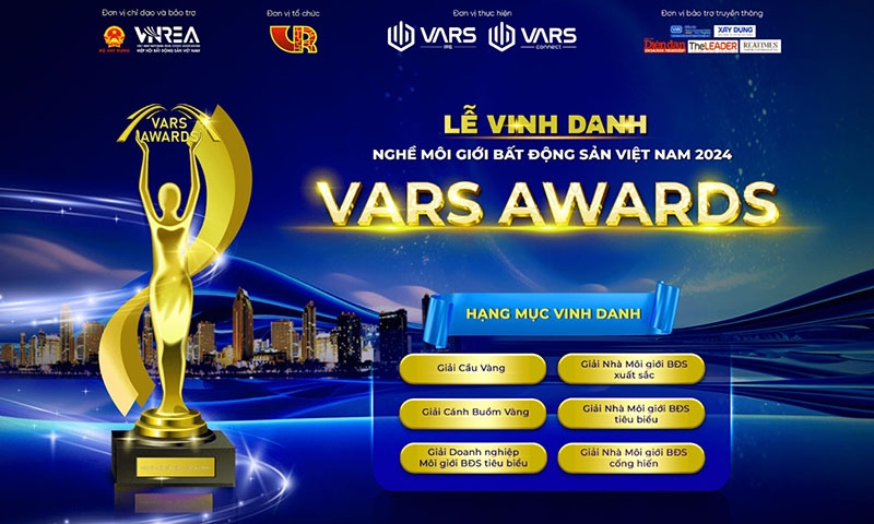Khởi động chương trình Vinh danh nghề Môi giới bất động sản Việt Nam - VARS AWARDS 2024