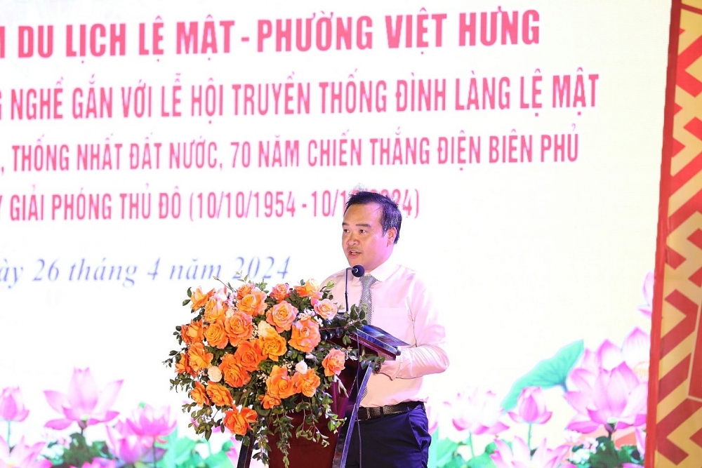 Long Biên (Hà Nội): Công bố Quyết định công nhận điểm du lịch làng Lệ Mật