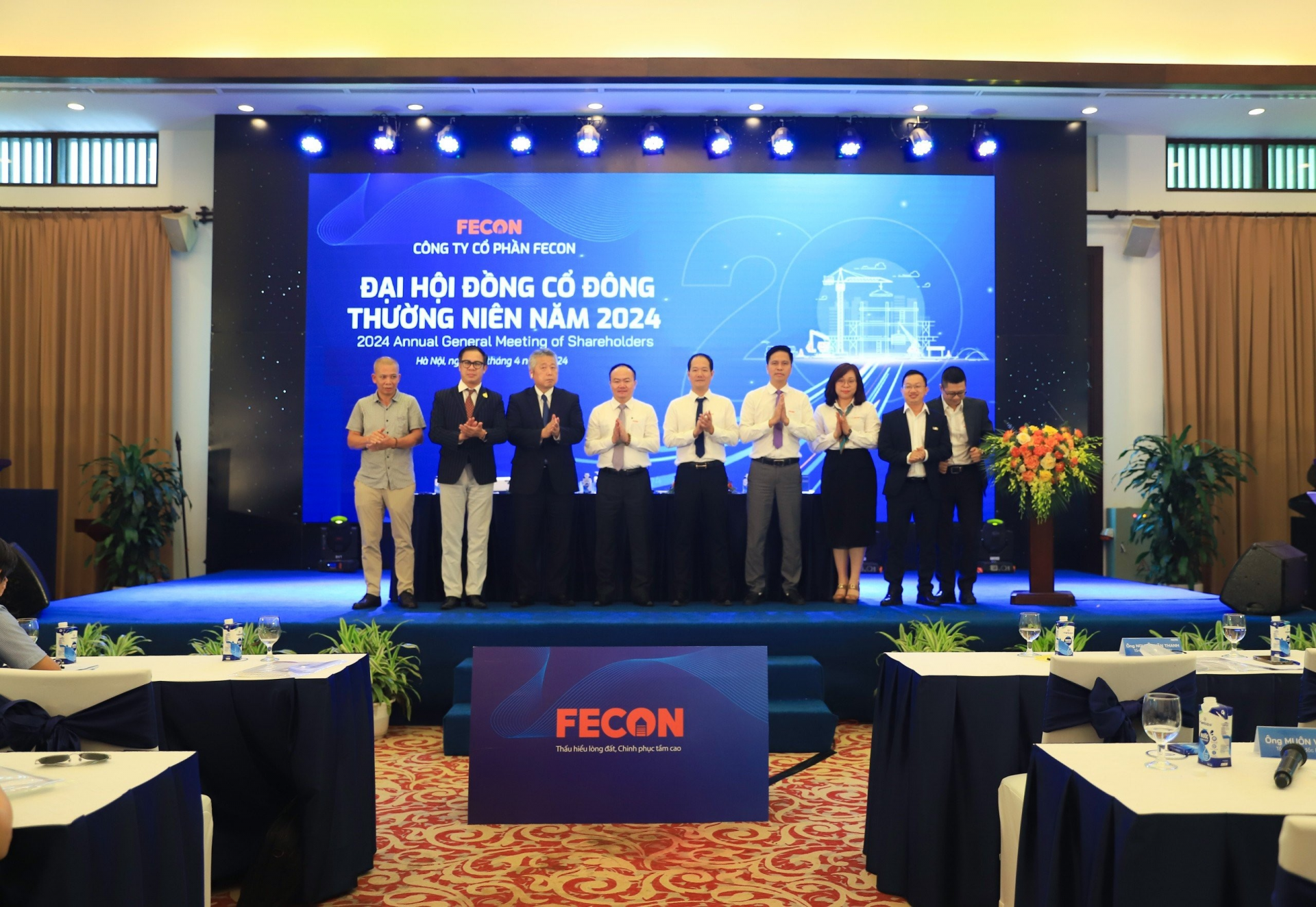 FECON đặt kế hoạch doanh thu 4.000 tỷ đồng, kỳ vọng bứt phá từ 80 dự án trong năm 2024