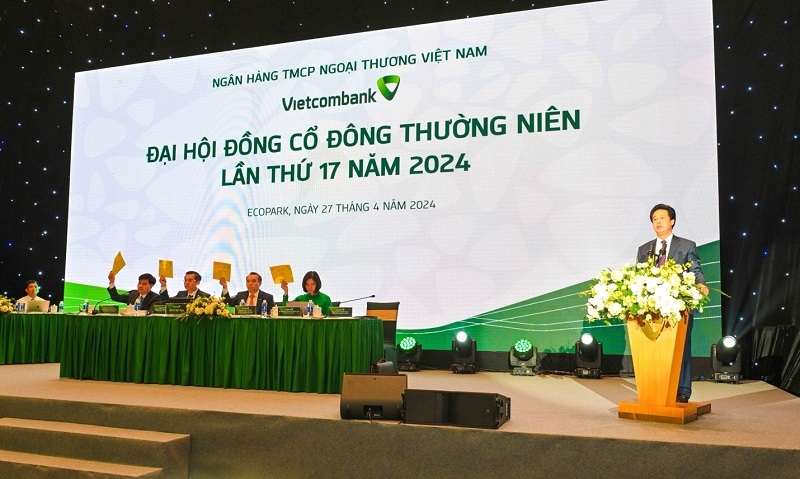 Vietcombank tổ chức thành công Đại hội đồng cổ đông thường niên lần thứ 17 năm 2024