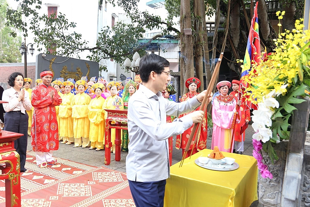 Hạ Long (Quảng Ninh): Khai hội đền Đức Ông Trần Quốc Nghiễn năm 2024