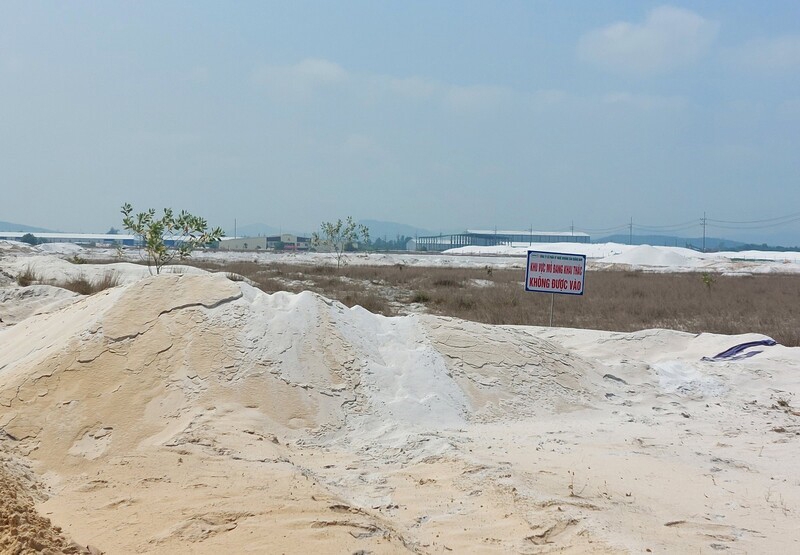 Kiểm tra Đề án đóng cửa mỏ khoáng sản cát trắng của Công ty Cổ phần Kỹ nghệ khoáng sản Quảng Nam