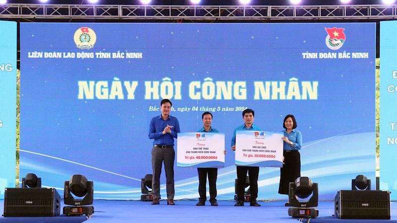 Bắc Ninh: Tăng cường bảo đảm vệ sinh lao động và đoàn kết công nhân