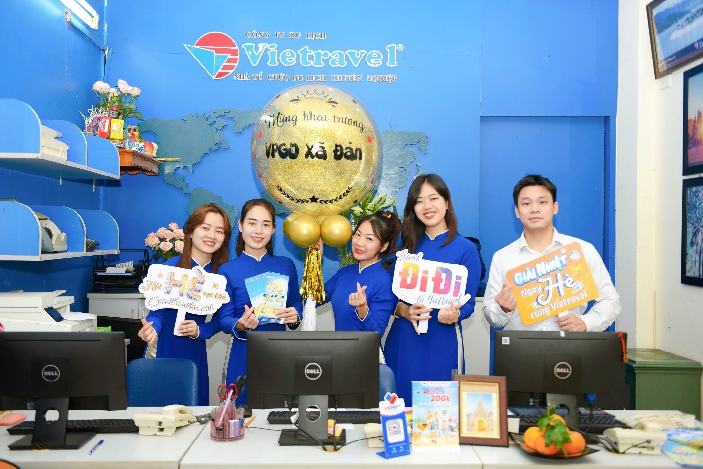 Vietravel Hà Nội khai trương văn phòng giao dịch tại 262 Xã Đàn