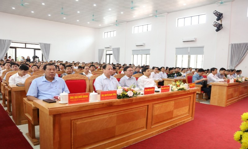 Vĩnh Phúc: Đoàn Đại biểu Quốc hội tỉnh tiếp xúc cử tri tại huyện Lập Thạch