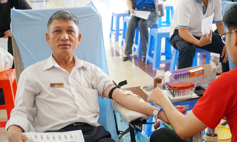 Trường Đại học Xây dựng miền Tây: Ngày Hội hiến máu tình nguyện năm 2024 thu được 135 đơn vị máu