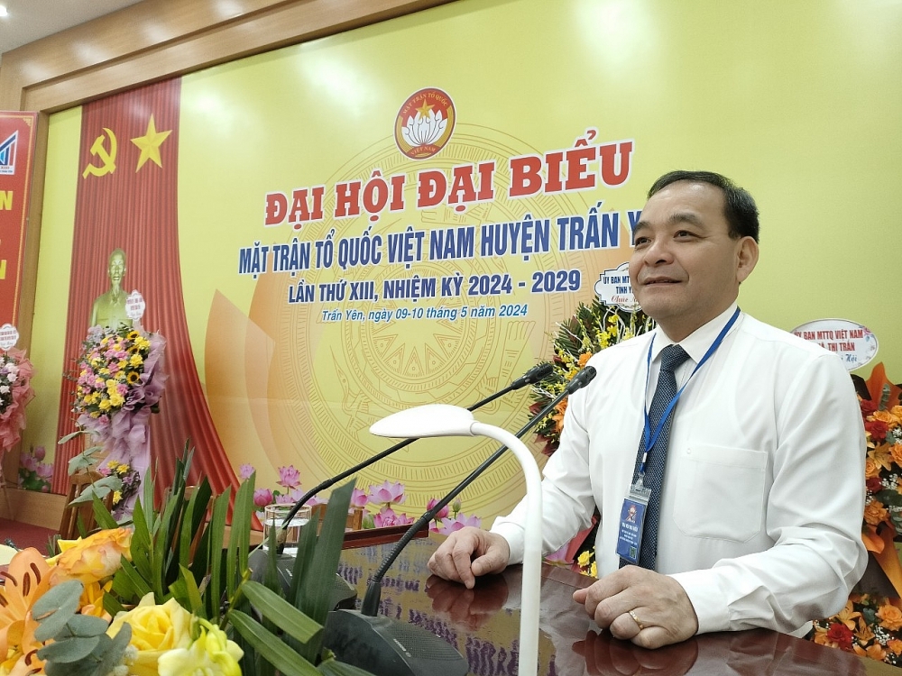 Yên Bái: Đại hội đại biểu Mặt trận Tổ quốc Việt Nam huyện Trấn Yên lần thứ XIII thành công tốt đẹp