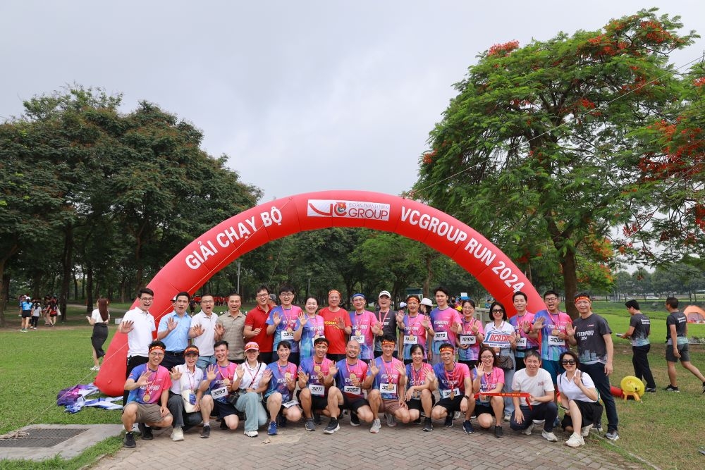 VNCC tổ chức thành công Giải chạy bộ VC GROUP RUN 2024