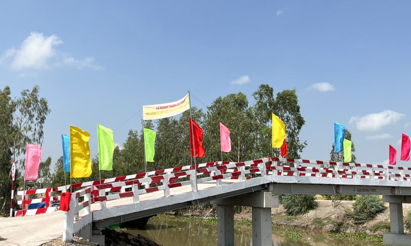 THACO đồng hành cùng tỉnh An Giang xây mới 2 cây cầu