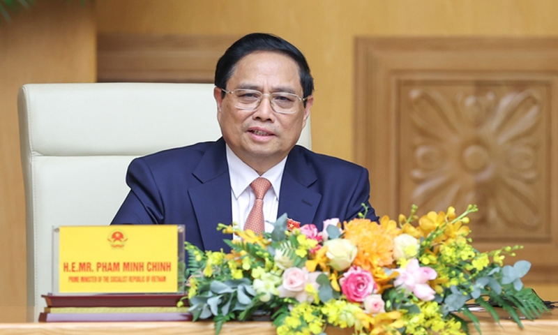 Thủ tướng Phạm Minh Chính tiếp nguyên Chủ tịch, người sáng lập Tập đoàn Infosys Ấn Độ