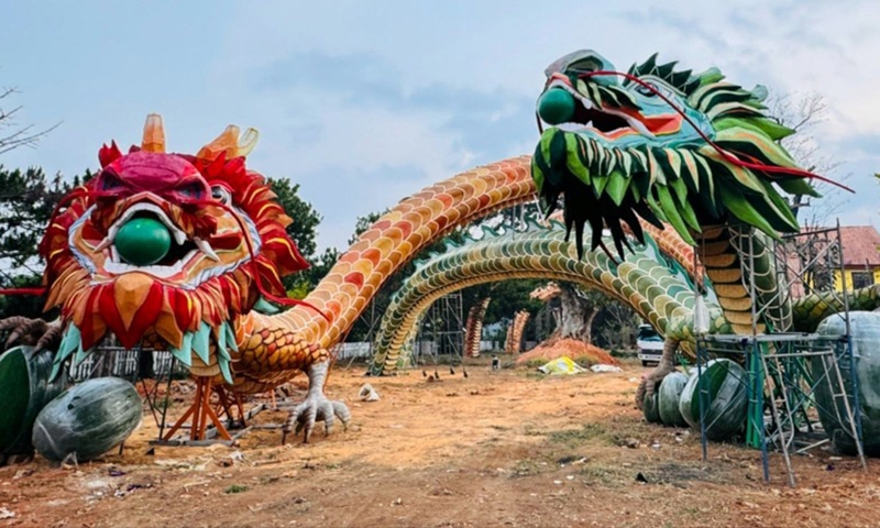 Lâm Đồng: Công ty Đường sắt Đông Dương bị phạt 90 triệu đồng do lắp đặt linh vật rồng không phép