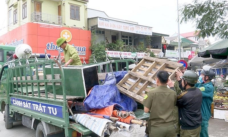 Đức Thọ (Hà Tĩnh): Tập trung chỉnh trang các tuyến đường hướng tới đạt chuẩn đô thị văn minh