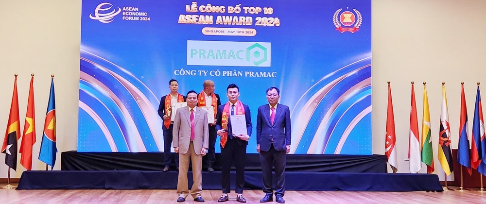 Công ty Cổ phần Pramac: Khẳng định chất lượng với vị trí Top 10 Doanh nghiệp tiêu biểu ASEAN