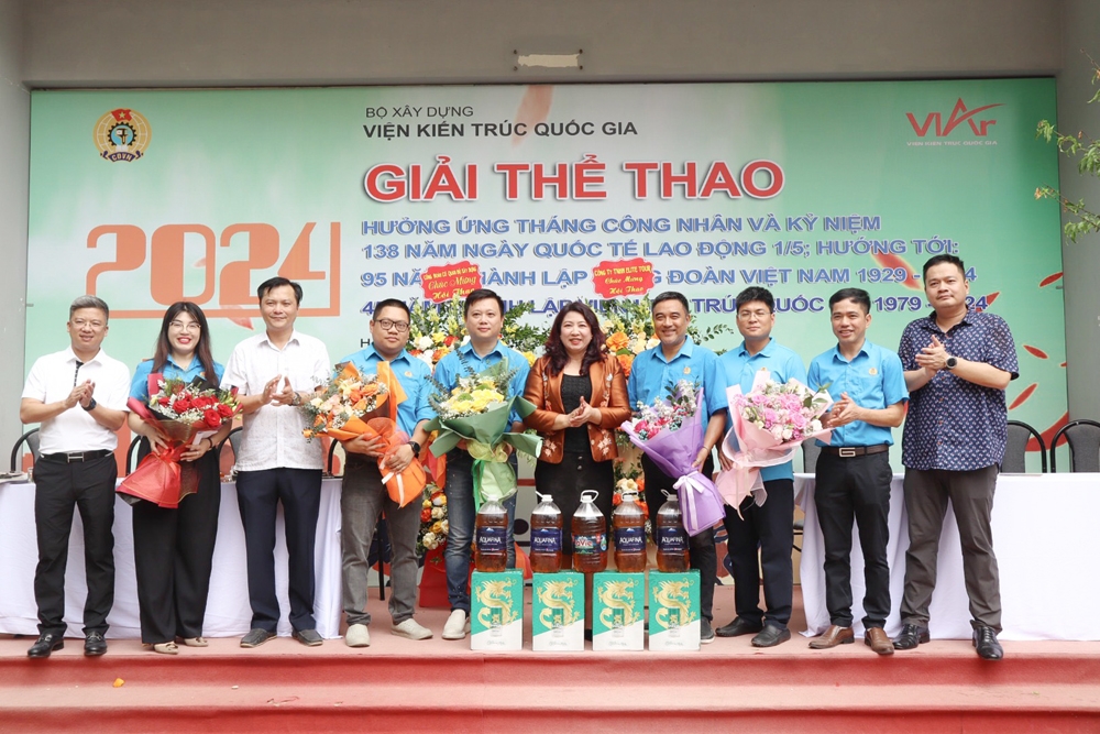 Viện Kiến trúc Quốc gia tổ chức thành công giải thể thao năm 2024