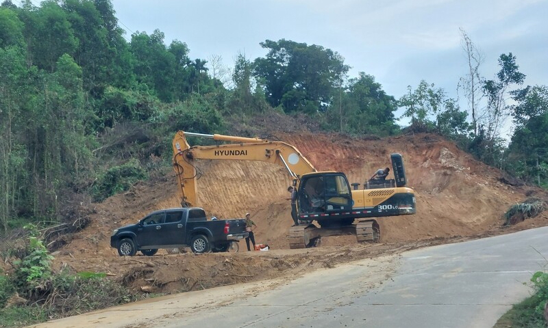 Quảng Nam: Điều phối hơn 236.000m3 đất đào từ Đèo Liêu cho dự án đường liên kết vùng miền Trung