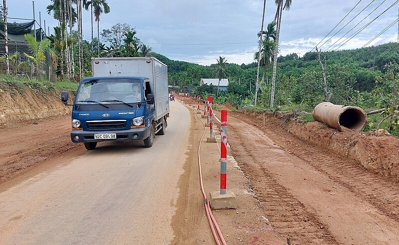 Quảng Nam: Điều phối hơn 236.000m3 đất đào từ Đèo Liêu cho dự án đường liên kết vùng miền Trung