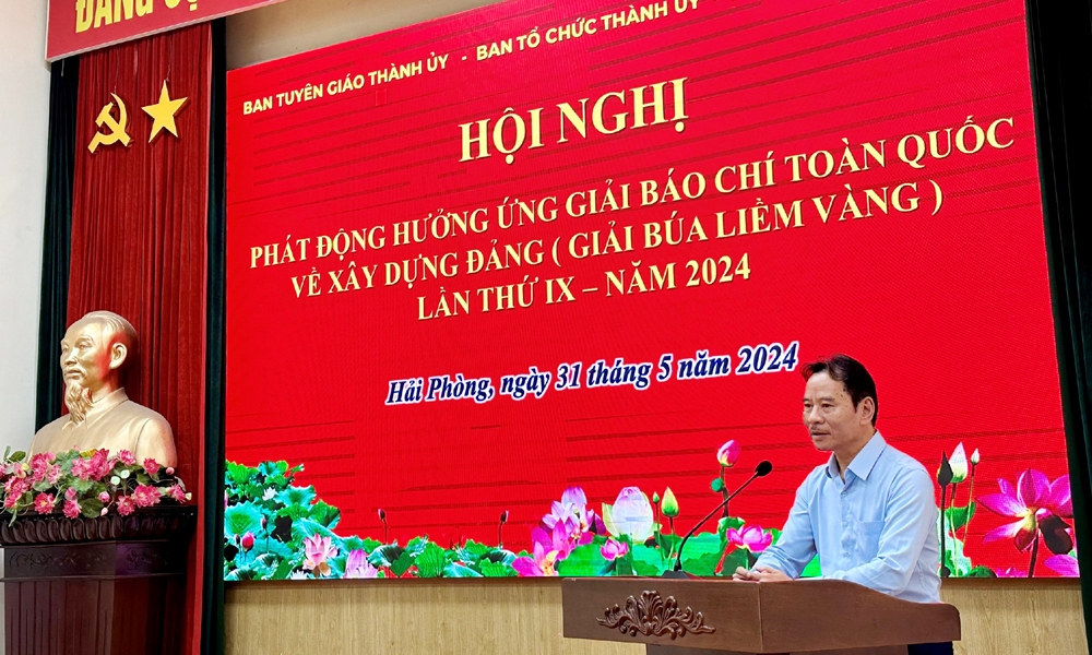 Hải Phòng: Hưởng ứng Giải Báo chí toàn quốc về xây dựng Đảng lần thứ IX