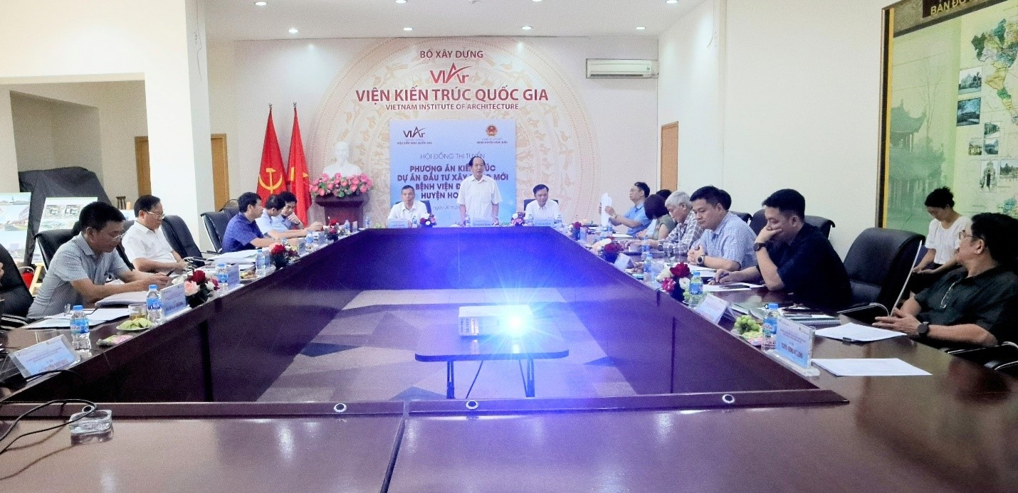 Dự án đầu tư xây dựng mới Bệnh viện Đa khoa Hoài Đức đã tìm ra phương án kiến trúc