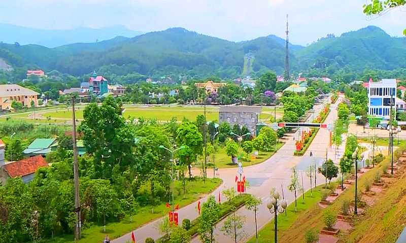 Vũ Quang (Hà Tĩnh): Dồn sức xây dựng thị trấn đạt chuẩn đô thị văn minh
