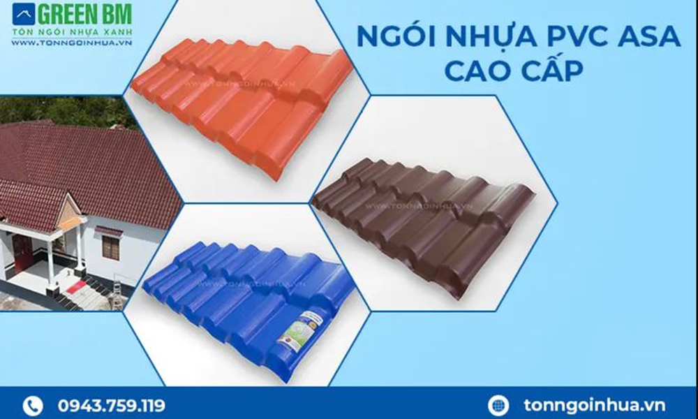 Tôn ngói nhựa Green BM: Tấm lợp “xanh” của mọi công trình