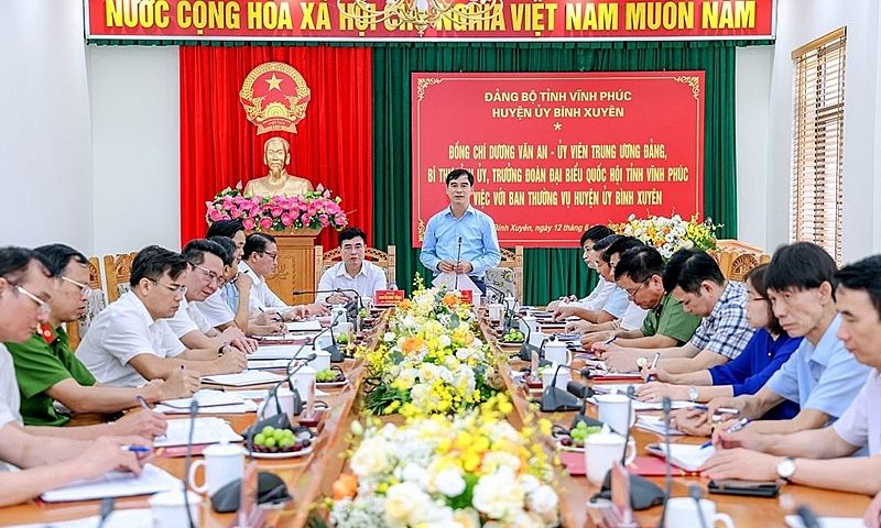 Vĩnh Phúc: Xây dựng huyện Bình Xuyên sớm trở thành thị xã