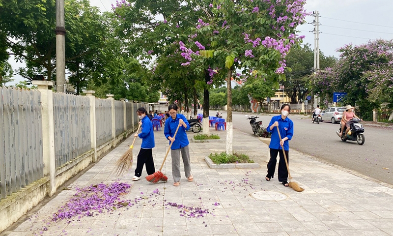 Vĩnh Phúc: Thanh niên Tam Dương chung sức xây dựng nông thôn mới nâng cao, kiểu mẫu