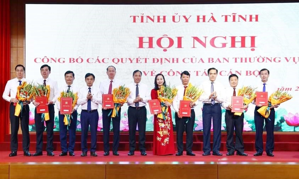 Hà Tĩnh: Bổ nhiệm điều động, luân chuyển 451 lượt cán bộ