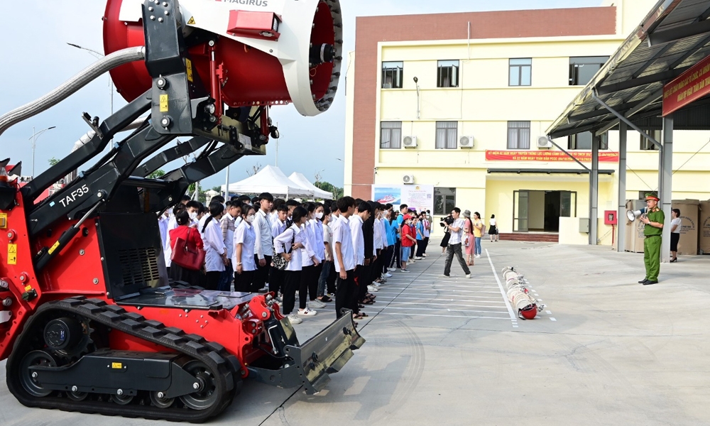 Hải Phòng: Tuyên truyền kỹ năng phòng cháy, chữa cháy cho học sinh, sinh viên và trẻ em trong thời gian nghỉ hè