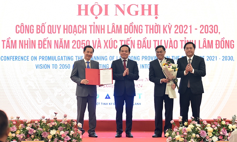 Lâm Đồng: Công bố Quy hoạch tỉnh thời kỳ 2021-2030, tầm nhìn đến năm 2050