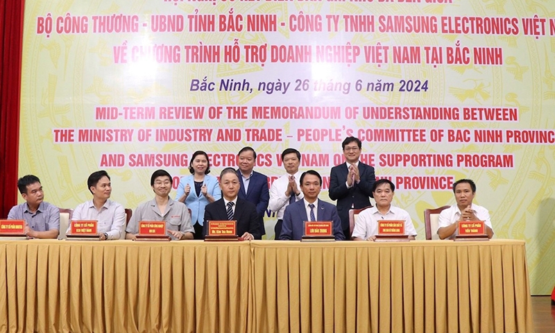 Bắc Ninh: Nâng cao năng lực cạnh tranh, thúc đẩy sự phát triển của ngành công nghiệp