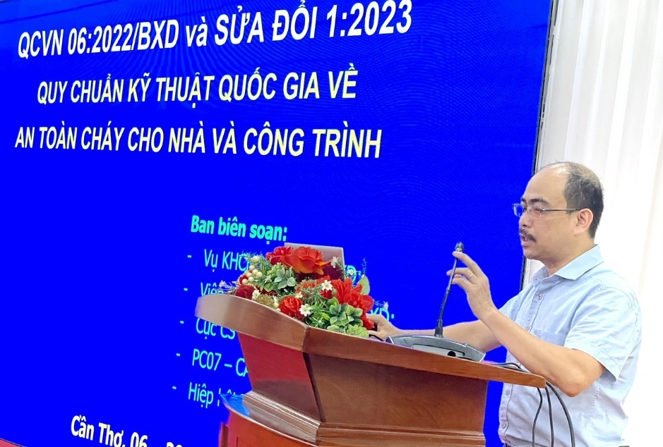 Cần Thơ: Hội thảo phổ biến Quy chuẩn kỹ thuật quốc gia về an toàn cháy cho nhà và công trình