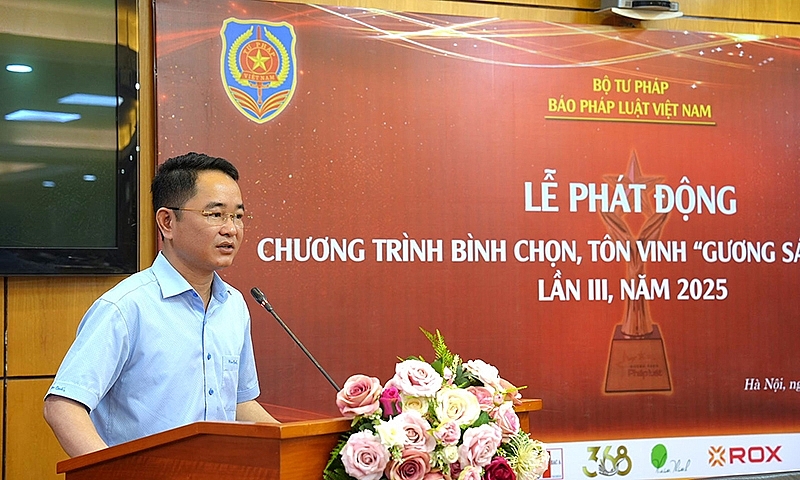 Phát động Chương trình bình chọn, tôn vinh “Gương sáng pháp luật” lần III, năm 2025