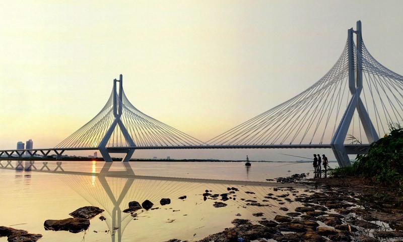 Hà Nội: Sắp xây hai cây cầu vượt qua sông Hồng hơn 36.000 tỷ đồng