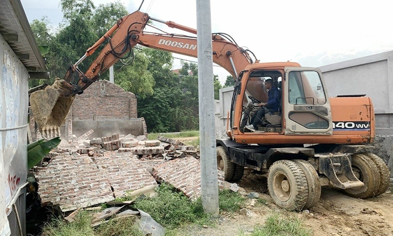 Hà Nội: Tăng cường công tác quản lý đất đai, trật tự xây dựng trên địa bàn huyện Thạch Thất