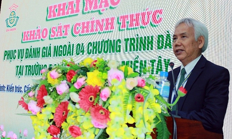 Trường Đại học Xây dựng Miền Tây: Khảo sát kiểm định chất lượng 04 chương trình đào tạo