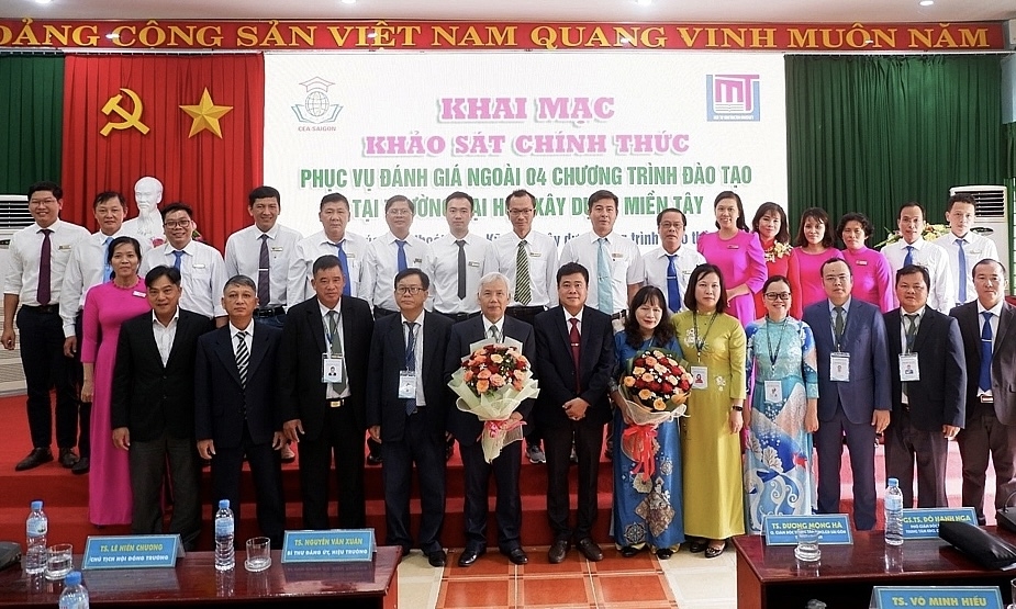 Trường Đại học Xây dựng Miền Tây: Khảo sát kiểm định chất lượng 04 chương trình đào tạo