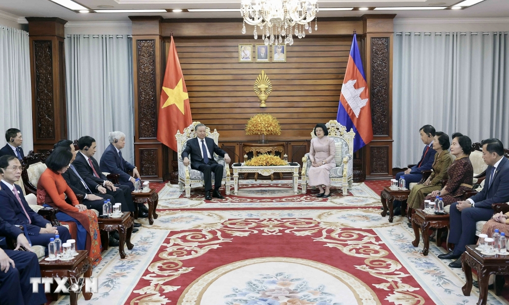 Việt Nam-Campuchia hướng tới mục tiêu kim ngạch thương mại 20 tỷ USD