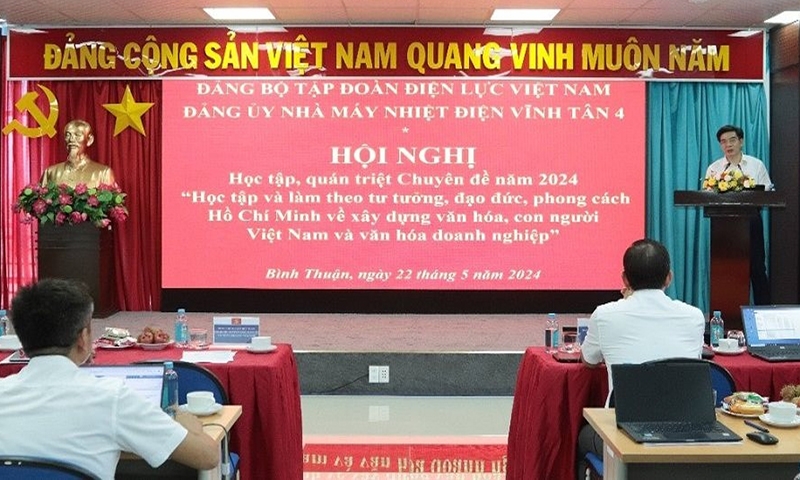 Hiệu quả từ việc gắn công tác Đảng với nhiệm vụ sản xuất, kinh doanh tại Nhà máy nhiệt điện Vĩnh Tân 4