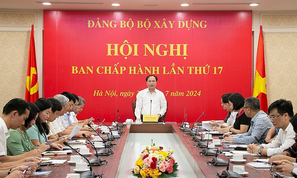 Hội nghị Ban Chấp hành Đảng bộ Bộ Xây dựng lần thứ 17